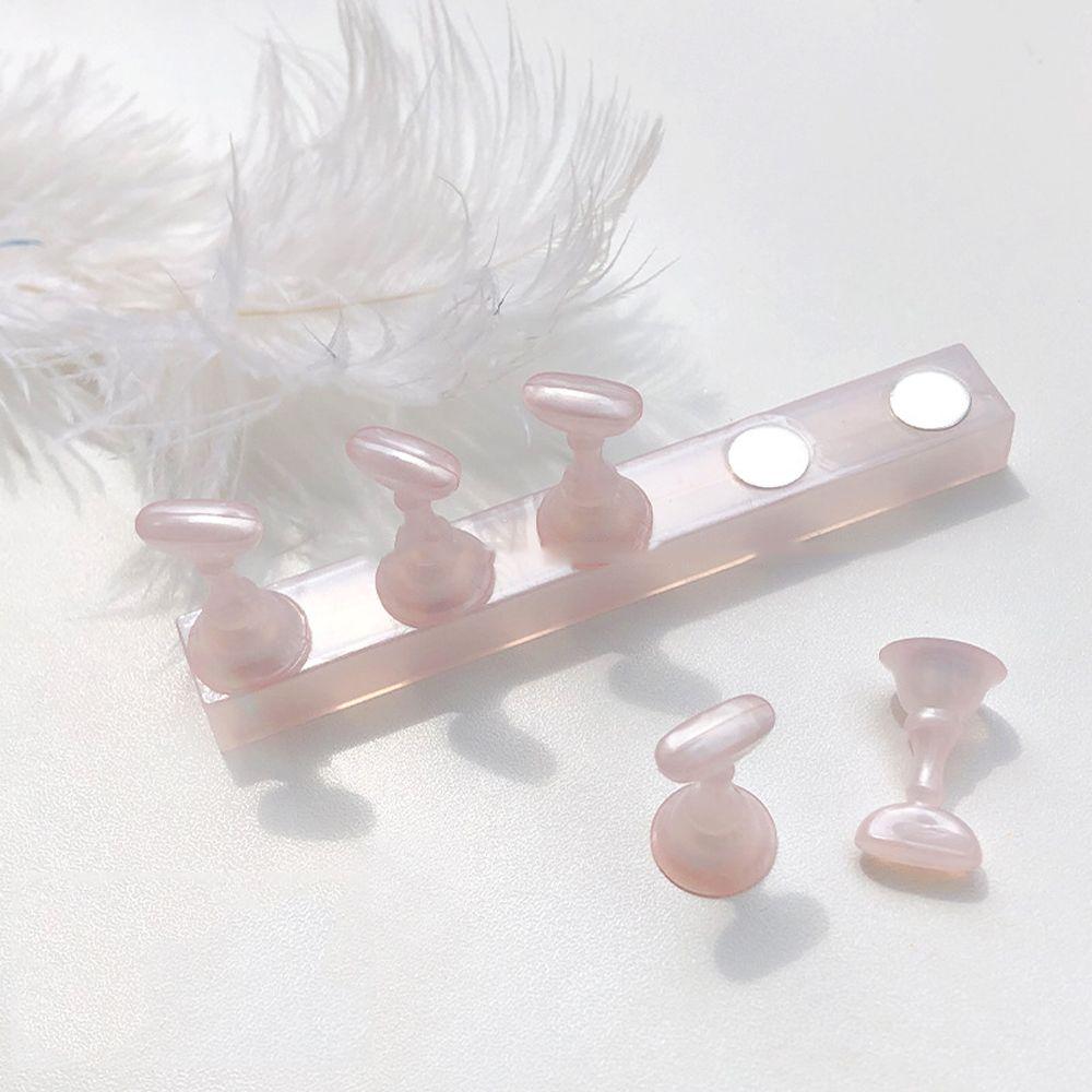 Practice Model Nail Art Training False Nail Tip Holder Nail Display Chess Board Nail Art Practice Stands Nail Display Stand