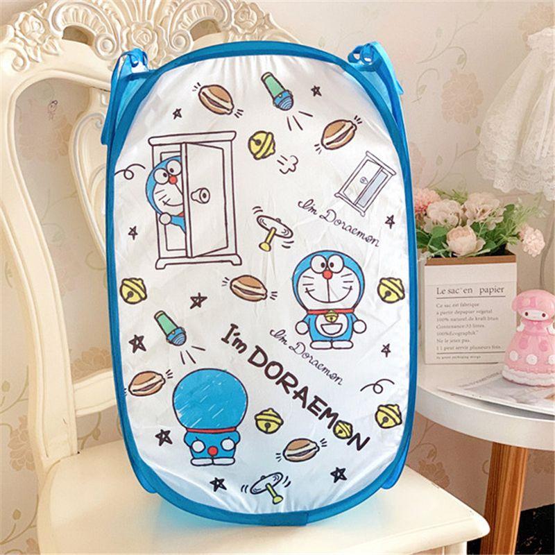 Large And Colorful Stitch Sumikkogurashi Collapsible Laundry Bag For Space-saving Storage