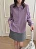 Women's 100% Pure Wool Knit Cardigan - Autumn/Winter French Sweetheart Polo Collar with Lace Patchwork Hollow Out Design