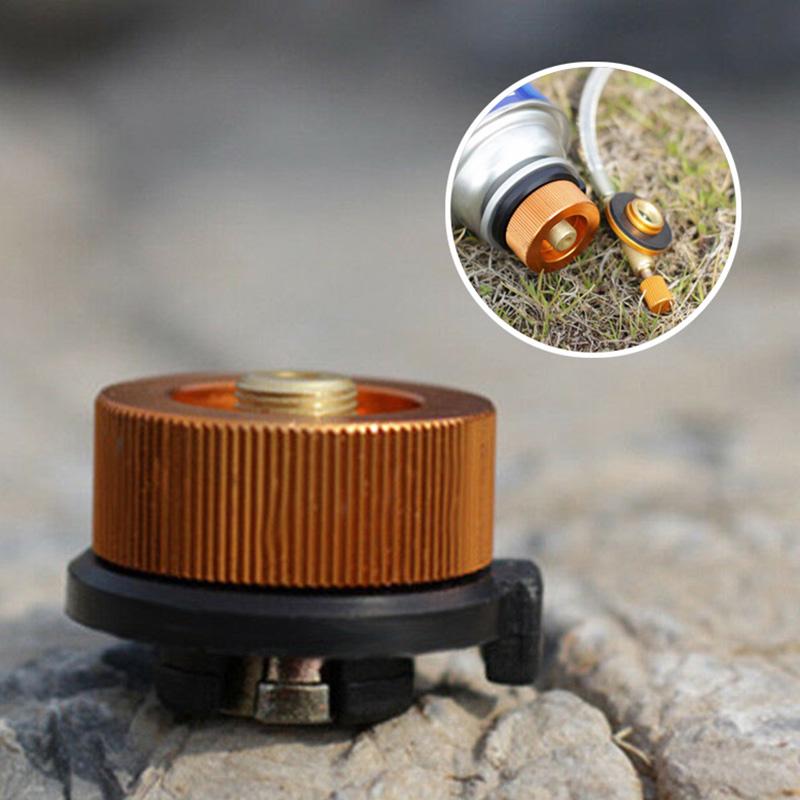 Camping Burner Cartridge Gas Fuel Canister Stove Cans Tank Adapter/_Converter