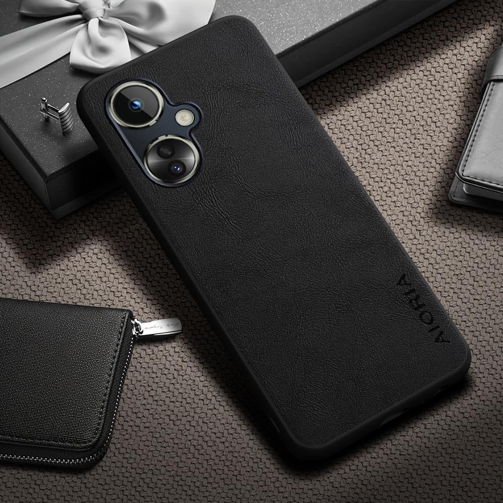 Phone Case - Luxury Retro Faux Leather Phone Case for Oneplus Nord CE CE5 CE4 CE3 CE2 Lite 5G N30 Matte Soft Bumper Hard Back Cover  Case