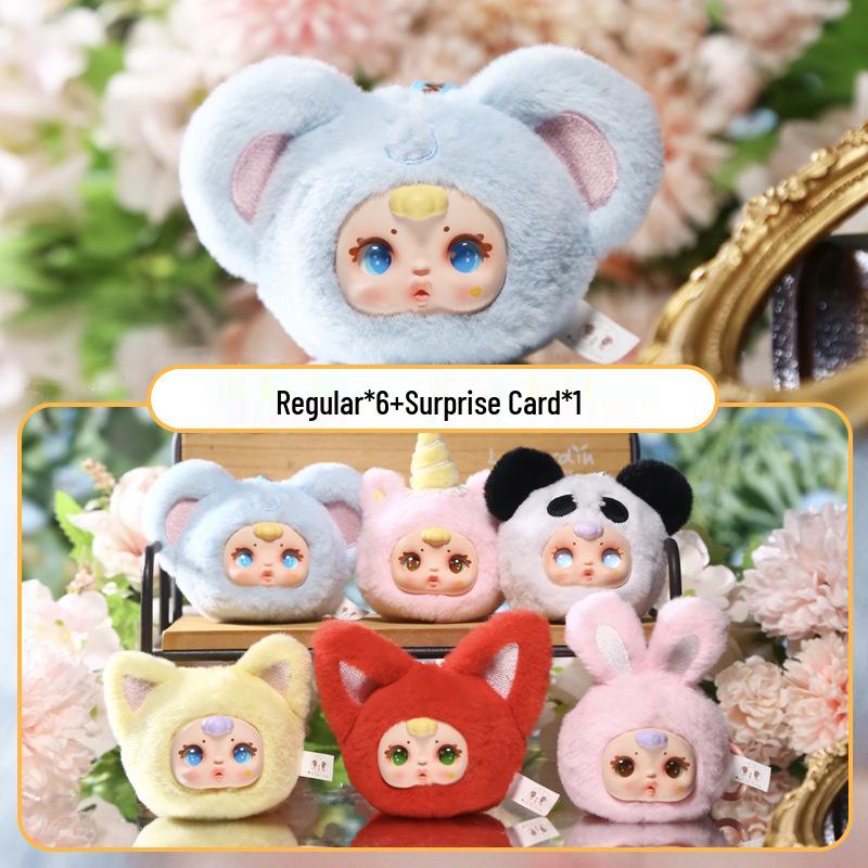 

DUDU Милый питомец Зоопарк Подвеска Плюшевая Игрушка-сюрприз для Детей и Студентов от Xiaohongshu. Random Single