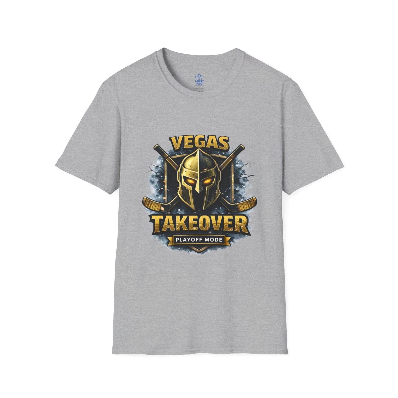 Hockey Knights Playoff Time T shirt | Team Hockey Design M