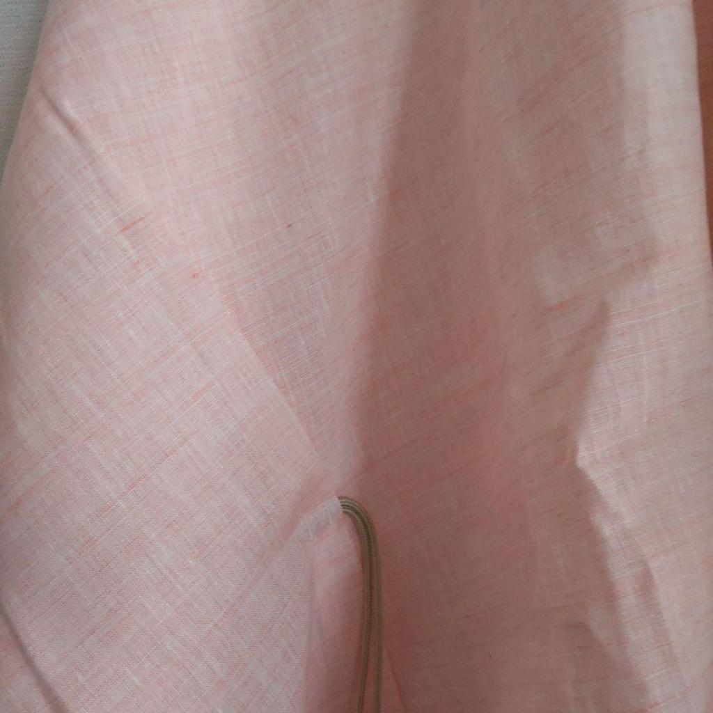 Used SOUSOU Linen Kisara-gi Coral Color Haori