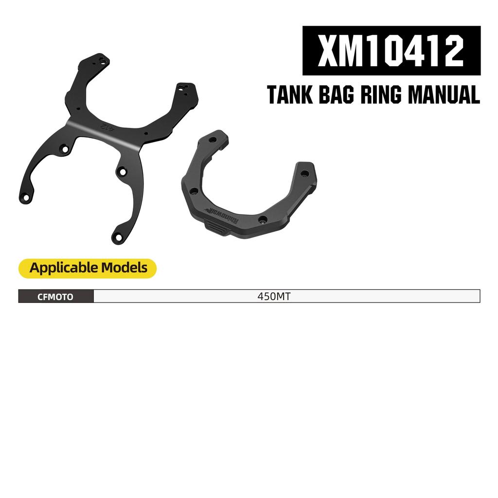 Rhinowalk Motorcycle Tank Bag Strong Magnetic Tank Bag Adapter Base