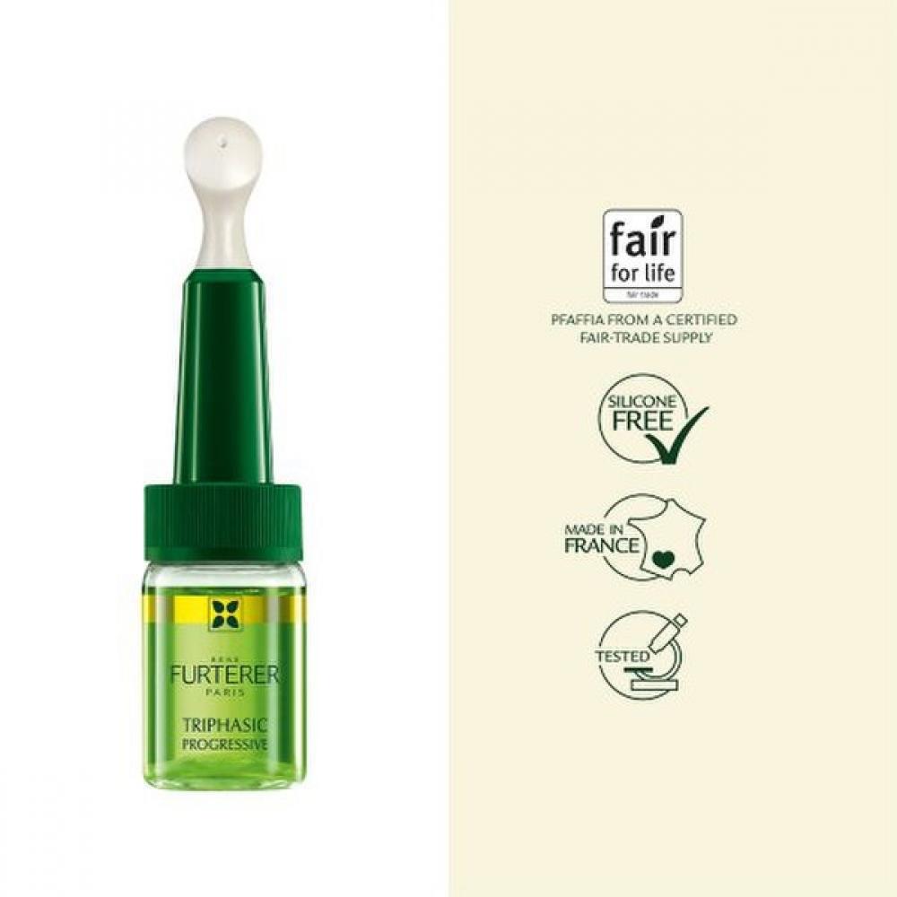 Rene Furterer Triphasic Pro Scalp Ampoule  5.5ml 8ea   +Triphasic Serum 100ml Gift 