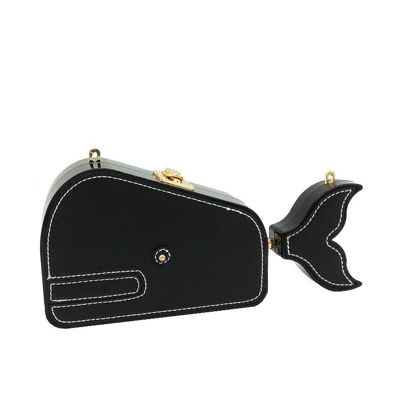 

Boutique De FGG Crab\Cat\Duck\Dog\Elephant\Whale Women Casual Messenger Bags Ladies Small Crossbody Bag Chain Shoulder Handbag