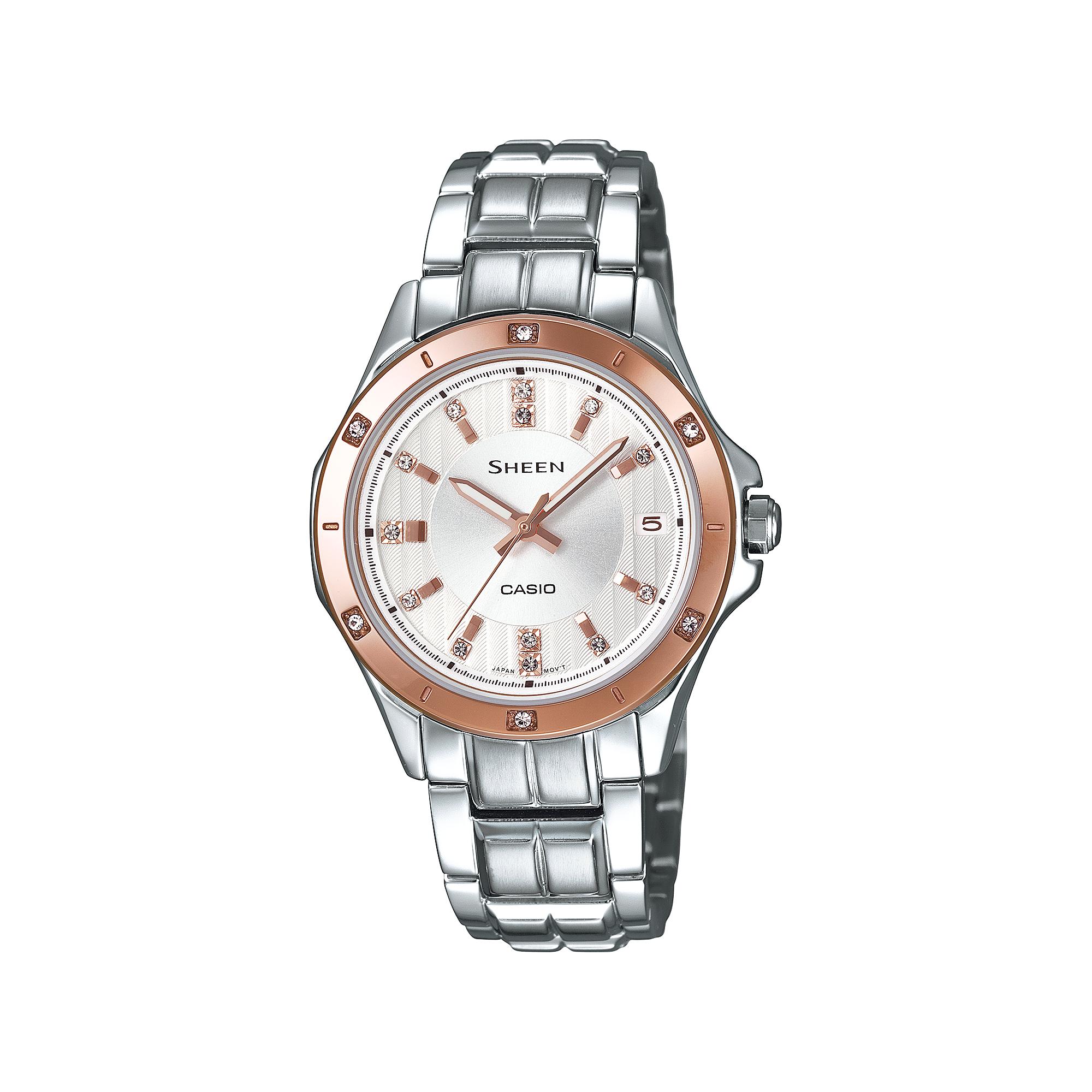 

Casio Men s Analog Quartz Watch SHE-4037SG-7A белый
