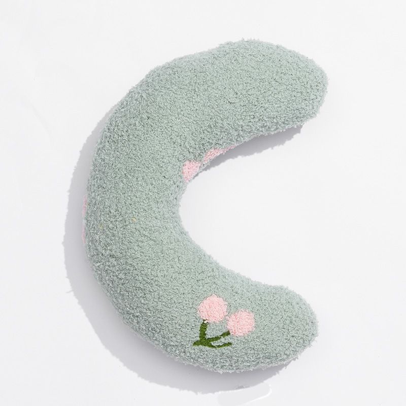 

Exclusive for Cats Mini Pillow Pet Mat Dog Sleeping Pillow Mat Heattech U-Shape Pillow Pillow Pet Supplies Cyan + Cherry