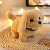 Husky Teddy Electric Plush Walking & Barking Dog Toy Gift