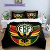 Bolivia FBF Football Eagle Shield Print Duvet Cover Set 3Pcs National Soccer Team Bedding Bedroom Home Decor Without Pillow Core Comforter