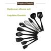 10-piece Color Boxed Silicone Kitchenware  Non-stick Cookware Set Kitchen Tools Baking Utensils Cooking Tools Set