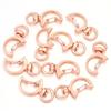 10Pcs/pack Lobster Clasps Hooks Star Blossom Heart Cat Moon Keychain Lobster for Charms Key Ring Clasp Jewelry Making Accessorie