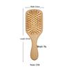 Natural Bamboo Air Cushion Comb for Scalp Health Massage - Household Straight Hair Large Brush