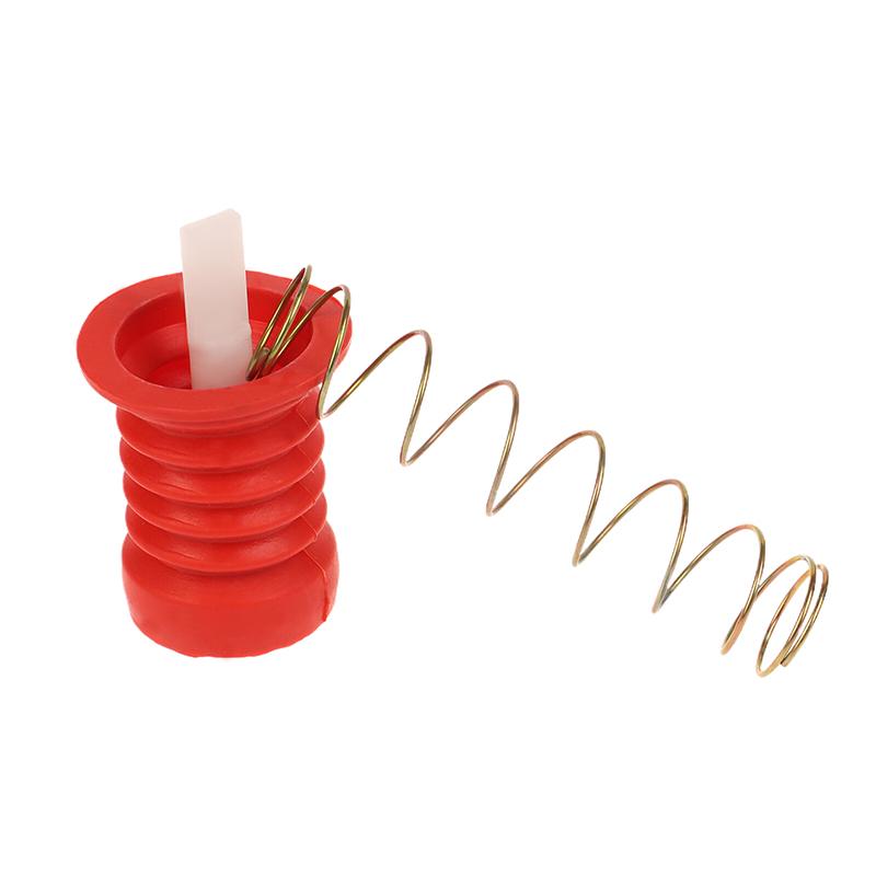 1Pc Washing Machine Rubber Drain Valve Core Sealing Ring Water Blocking Water Sealing Cup Water Blocking Lever Spring With Cap