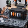 Niewytykany 3D Filament Storage Box Widoczny Składany Pojemniki na Pył Wielofunkcyjny Uchwyt na Akcesoria do Druku 3D