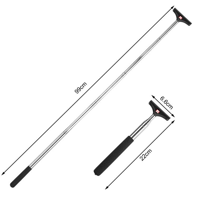 Car Rearview Mirror Wiper Retractable Handheld Cleaning Brush For SEAT Leon Ibiza MK2 MK3 5F 6L 6J FR Ateca Altea