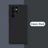 Original Liquid Silicone Case For Samsung Galaxy A54 A53 S21 S22 Plus S24 Ultra S23 FE Soft Square Frame Shockproof Cover