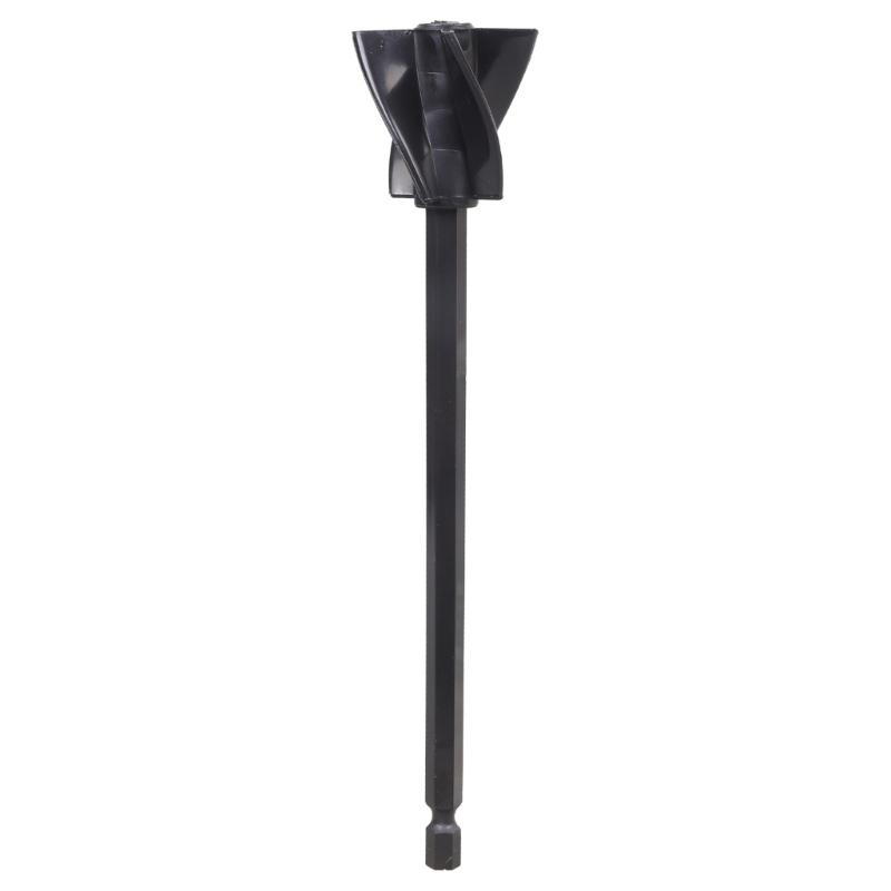 Resin Mixer Epoxy Mixer and Paint Mixer Drill Attachment Paint Stirrers Mud Mixer Plastic Quart or Gallon Mixing Tools чёрный