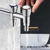 Hot & Cold Tap Top Head Faucet Cover Chrome Plated Replacement Set Kitchen Bathroom Faucet Handle for Basin/Bath Sink Tap Parts