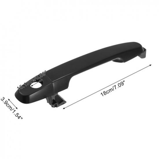 Front Left and Right TWO Exterior Door Handle  for Pontiac Vibe Black