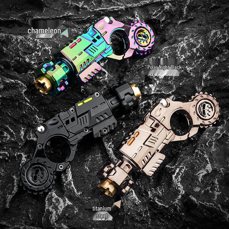 Goldsmith Hall Folding Alloy Toy Gun - Mini Soft Bullet EDC Decompression Launcher