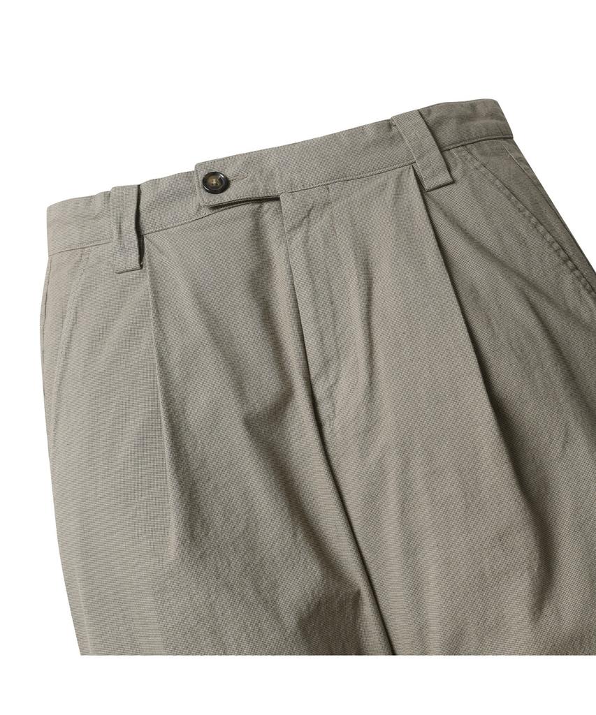Henlikoteun One-Pleat Dyed Pants_Ahpam25321Bex
