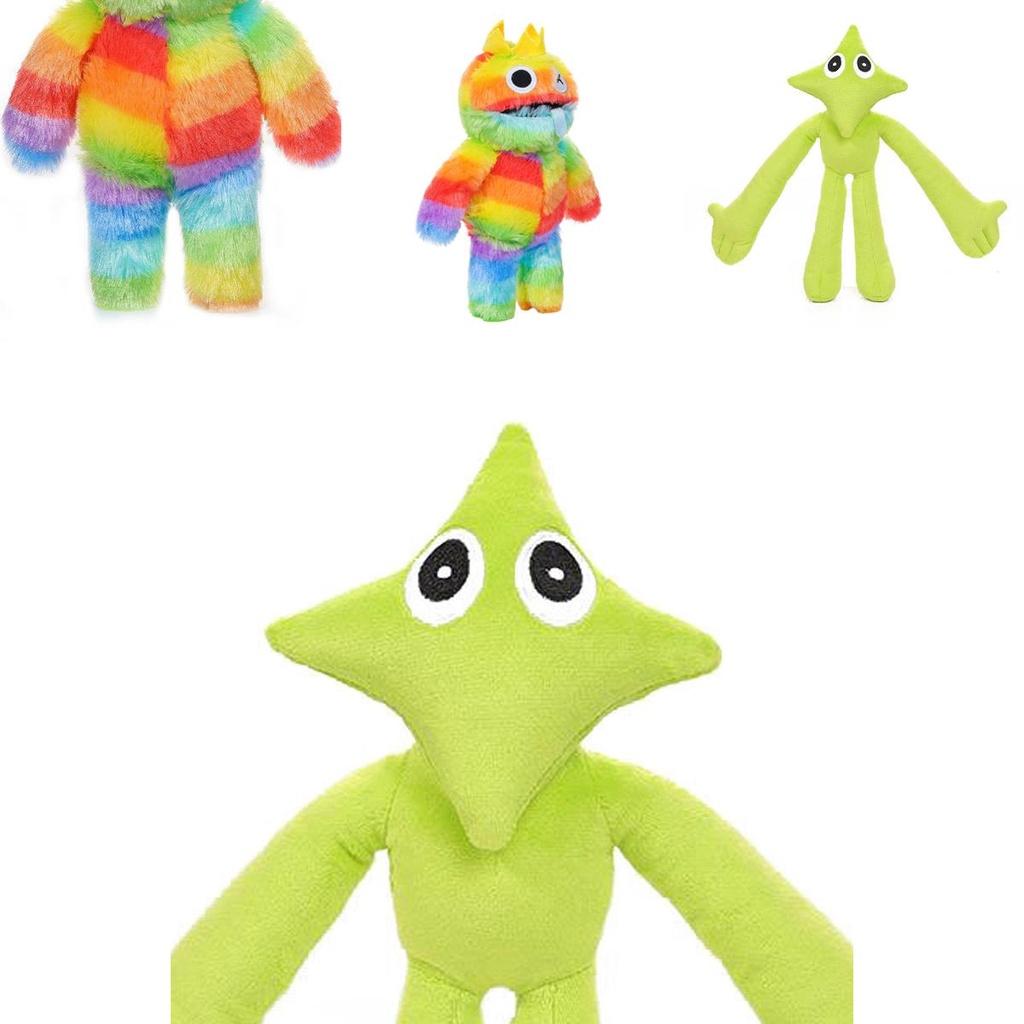 Roblox Rainbow Friends Blau Plüschtier Bösewicht Weiche Stoffpuppe Kinder Weihnachtsgeschenk