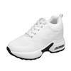 Women High Top Walking Shoes 9 Cm Wedges Sports Shoes Thick Sole Platform Fitness Sneakers Outdoor Ladies Running Jogging Shoe