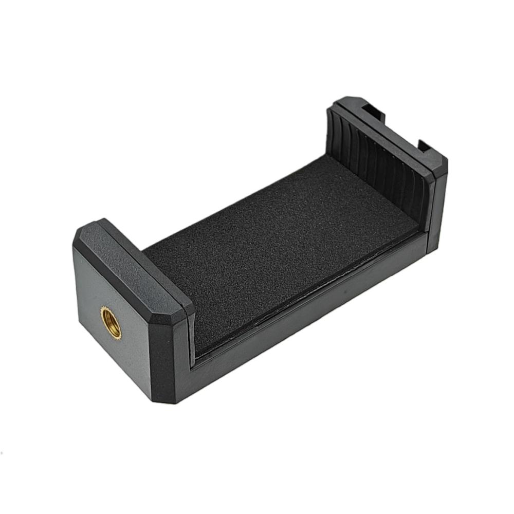 

Крепление для штатива телефона, холодный башмак, светодиодная видеолампа, 1/4 -винт для штатива iPhone 15 Samsung Galaxy Google чёрный