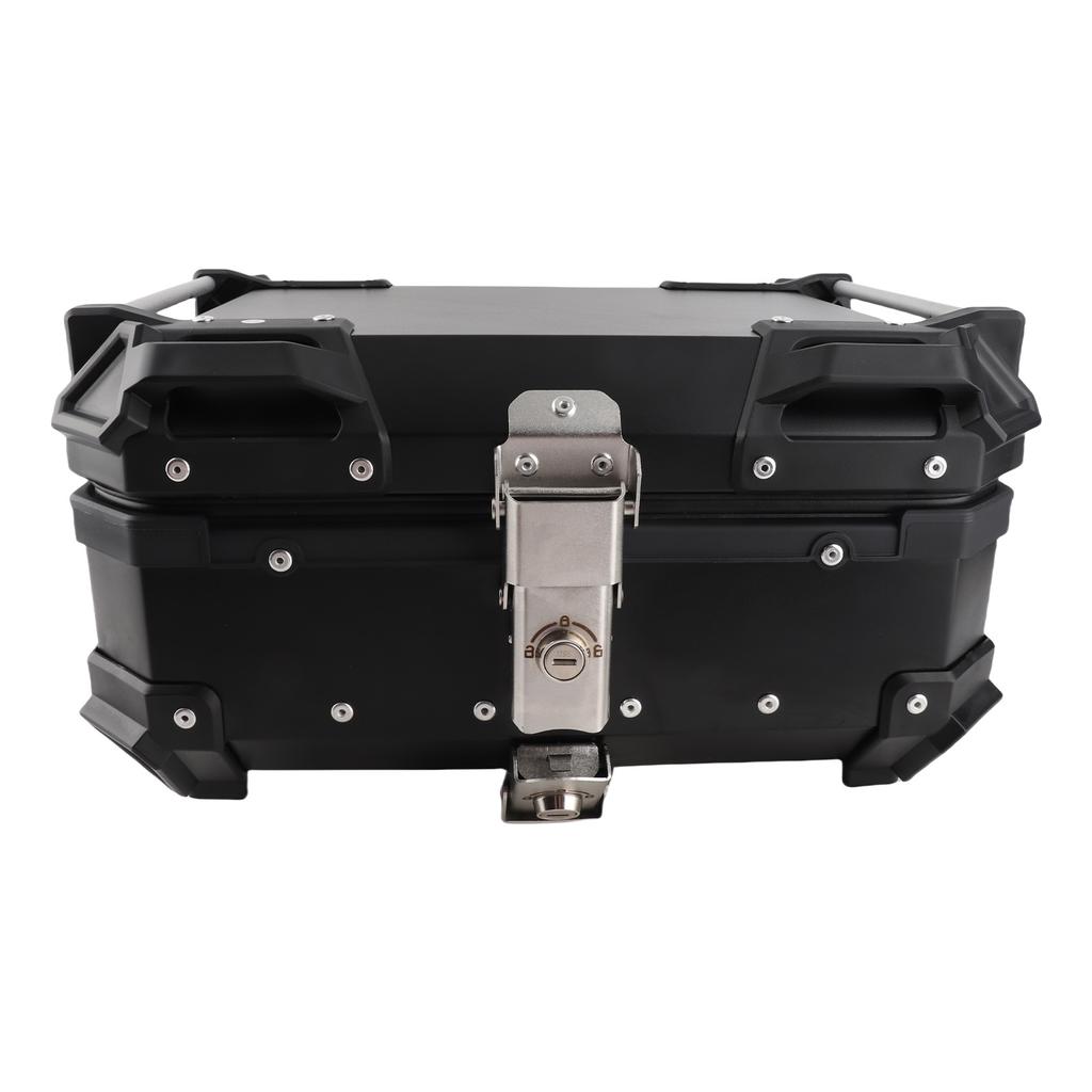 Motorcycle Luggage Box with Removable Base and Liner 28L Large Capacity Shockproof