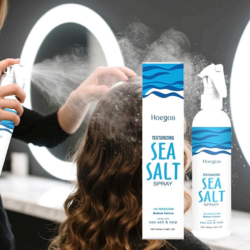 Sea Salt Hair Styling Spray for Improve Hair Volumizing Texturing Lasting Styling Strong Holding Moisturizing Hair Fluffy Spray
