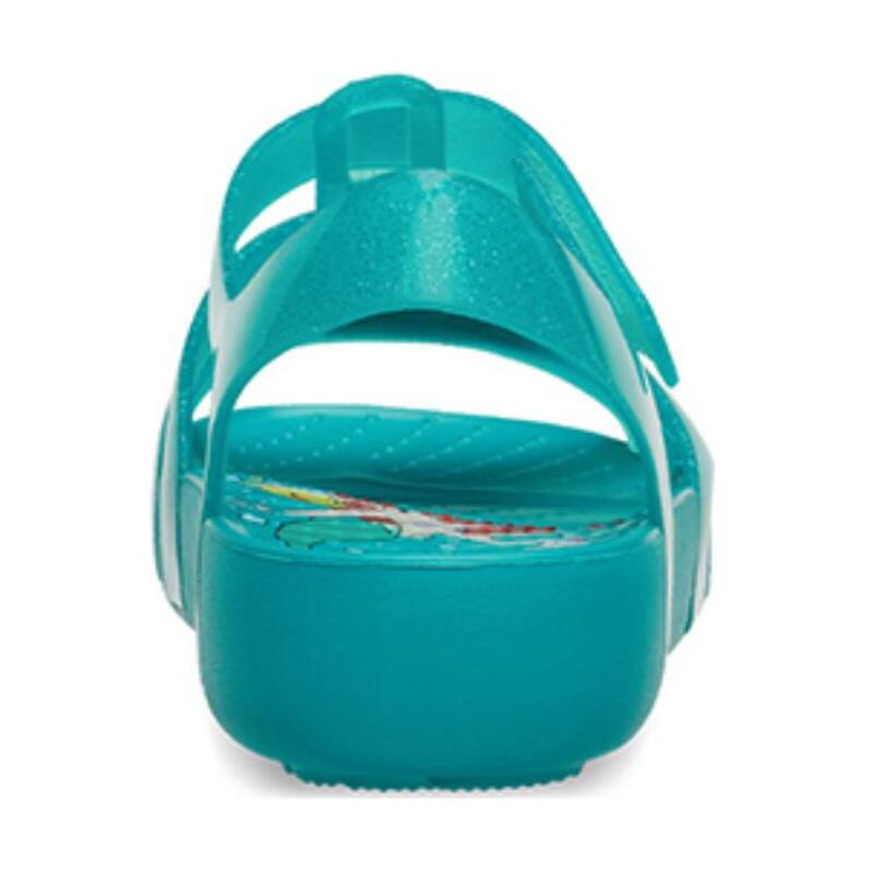 Crocs Breathable and Versatile Trendy Children's Sandals Emerald Green Children's Model