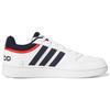 Adidas Hoops 3.0 Low White Vivid Red Men Sneakers Cloud-White Legend-Ink GY5427