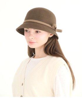 Koipeu Modern Classic Wool Ribbon Cloche Cf073Ht024