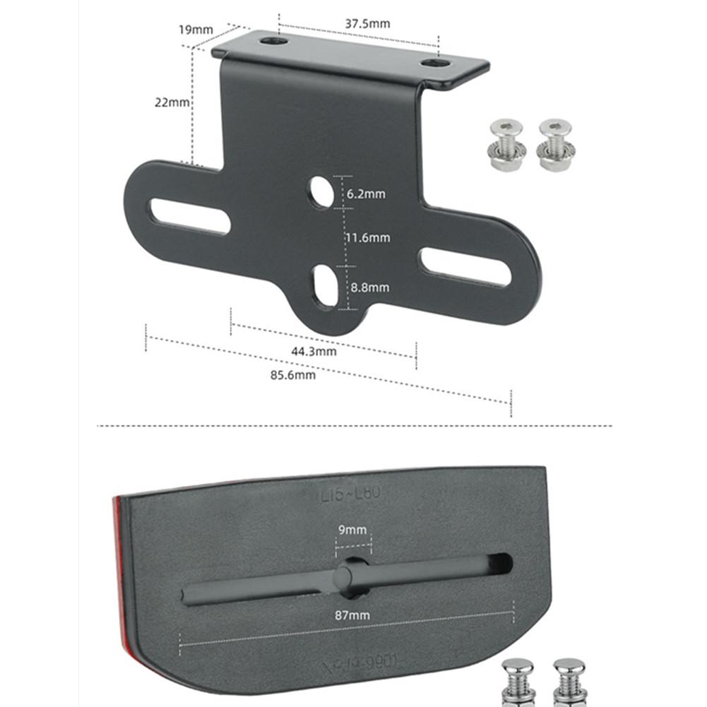 Bike Carrier Rack Quick Release Rear Shelf Bicycle Luggage Cargo Rack With Reflective Film Modified Parts