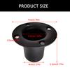 Base di Supporto in Metallo per Altoparlante da 70mm Supporto Audio Professionale Supporto Top Hat Costruzione Robusta Per Esibizioni sul Palco