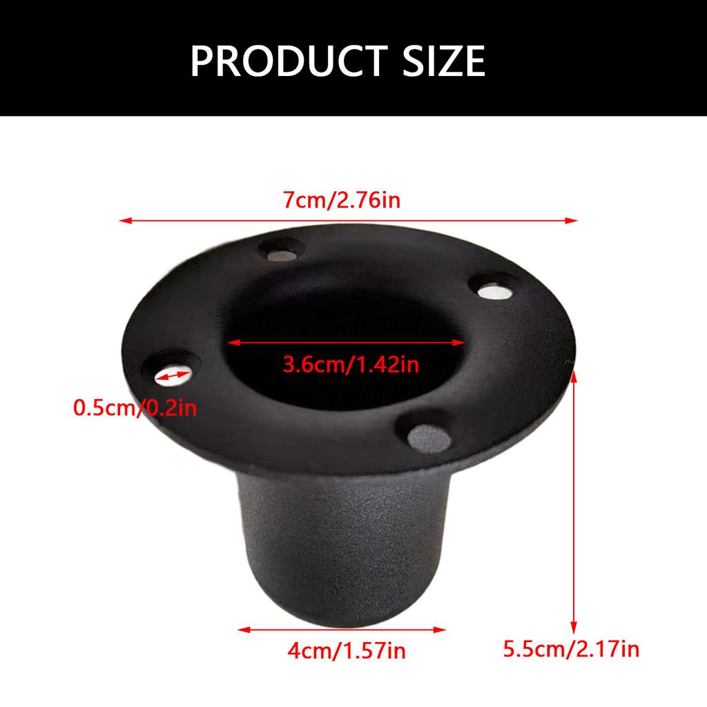 Base di Supporto in Metallo per Altoparlante da 70mm Supporto Audio Professionale Supporto Top Hat Costruzione Robusta Per Esibizioni sul Palco