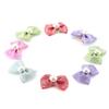 30pcs Cat Puppy Bowknot Hair Rubber Bands with Fake Pearl Pet Hair Accessories