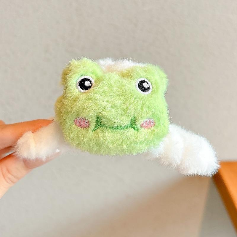 Fashion Elegant Plush Grab Clip Women's Large Hair High-end Sense Clip Hairpin Autumn and Winter Back Head Shark Clip Hairpin Headwear