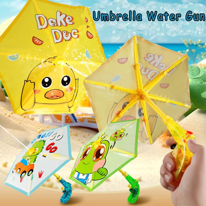 Creative Water Gun Toy With Small Umbrella Summer Beach Rafting Water Toys Pool Beach Toys For Birthday Party Favors