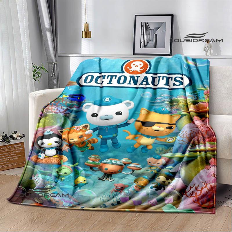 3D The-Octonauts printed blankets picnic blanket Warm Flannel blankets Soft and comfortable blanket bed linings Birthday Gift