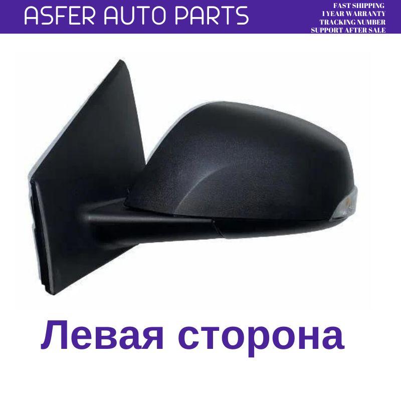 Outside Side Mirror Left Black For Renault Fluence Megane Mk3 2009-2016 Electric 9 Pins Oem 963028938R 963020180R