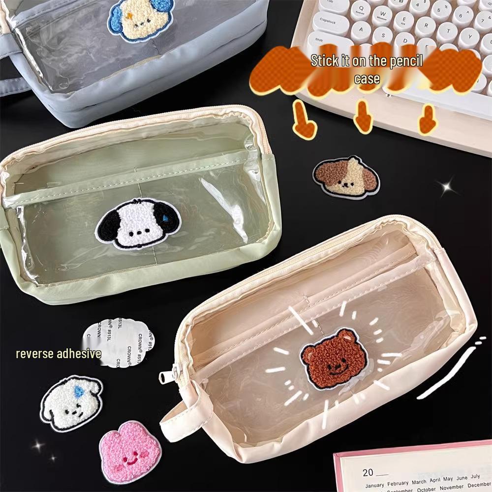 Cute Cartoon No-Sew Self-Adhesive Jacket Patch for Kids' Clothing Repair