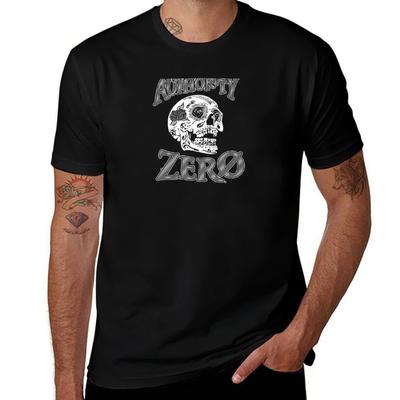 Authority Zero Skull TShirt Plus Size Lightweight Tee Shirt