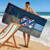 Name Custom Heerenveen Print Beach Towel, Large Soft Quick Dry Towel for Beach Camping Swimming