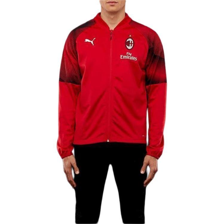 PUMA Acmilan Jackets Men's Red Baseball Collar Moderate Other 754864-02