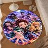 Dark Fantasy Heroes De-mon Round mat Home Decor, Chair rug For livingroom,Bedroom, doormat home decor Birthday Gift Christmas Gifts