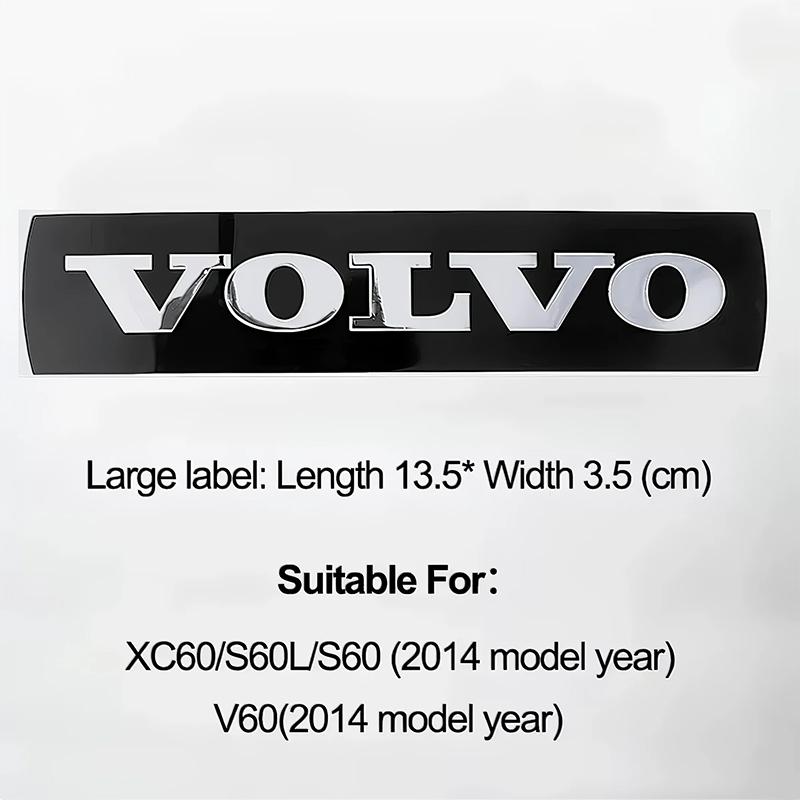 Dekoracyjne Naklejki z Logo na Grill Przedni Kierownicę Samochodowe Akcesoria Dla Volvo Rdesign Polestar AWD V50 S60 XC60 S40 XC40 XC90