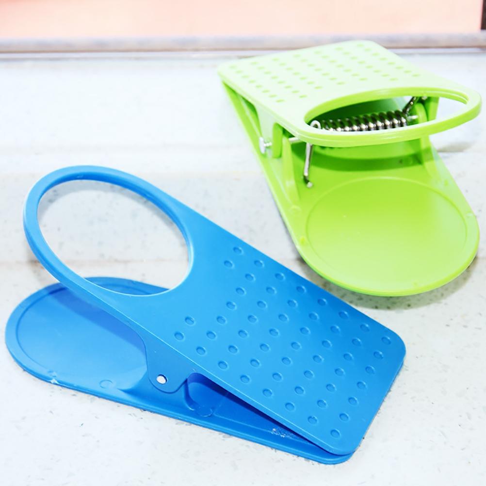 ZK30 4PCS Cup Holder Clip Multifunction Cup Holder with Clip for Drinking Water Coffee